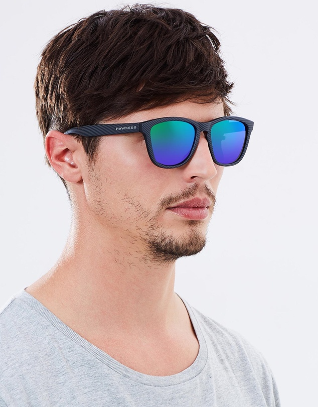Hawkers Co - HAWKERS - Carbono Emerald ONE Sunglasses for Men and Women UV400