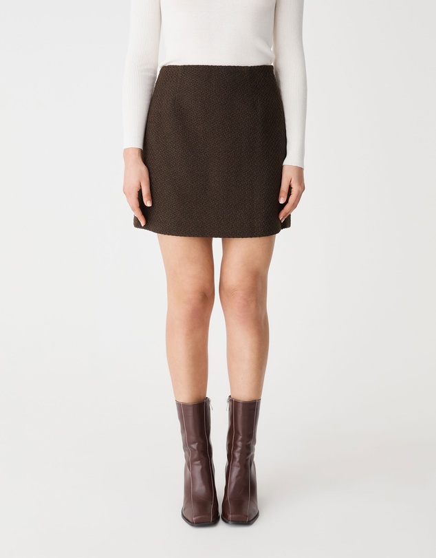 Forcast - Aubery Tweed Mini Skirt