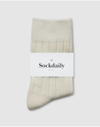Sockdaily - Snow & Raven 2 Pack Quarter Socks