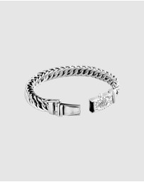 Haze & Glory - ICONIC EXCLUSIVE - Bracelet Cuff Bracelet Cobra in 925 Sterling Silver