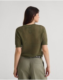 Oxford - Luna Cotton Knit Top