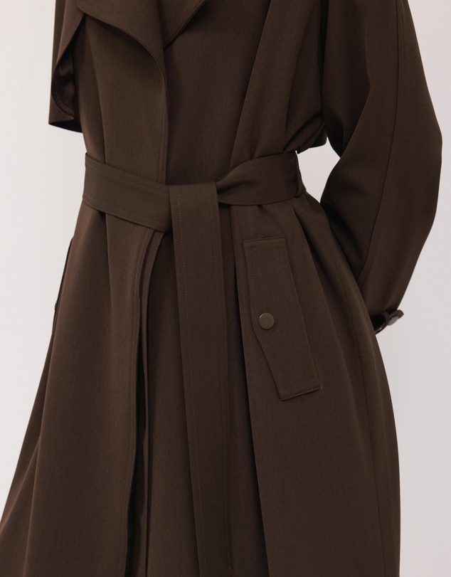 Calli - Karise Relaxed Trench Coat