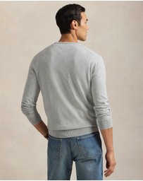 Polo Ralph Lauren - Slim Fit Cotton V-Neck Sweater