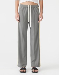 Bassike - Twill Stripe Detail Pants