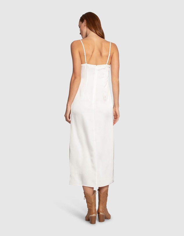 Belle & Bloom - Smoke and Mirror Midi Slip Dress