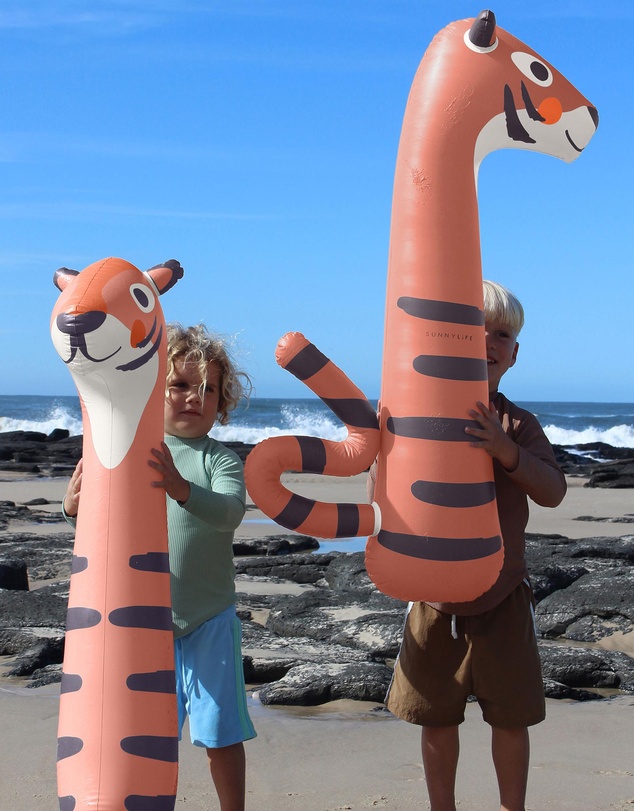 Sunnylife - 2-Pack Tino the Tiger Inflatable Noodle - Kids