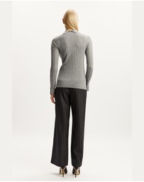 Bardot - Tarshee Turtle Neck Knit Top