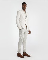 yd. - Reece Linen Blend Blazer