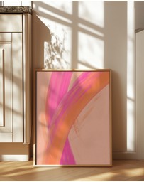Olive et Oriel - Color Strokes No 15 by Treechild Art Print