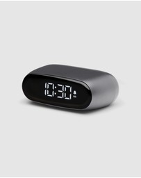 Lexon - Lexon Minut Mini Alarm Clock - Gunmetal