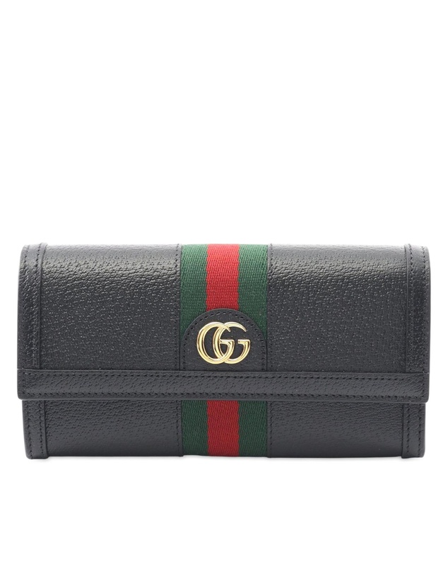Pre-Loved by Azura Reborn - Pre-Loved Leather Web Ophidia Long Wallet