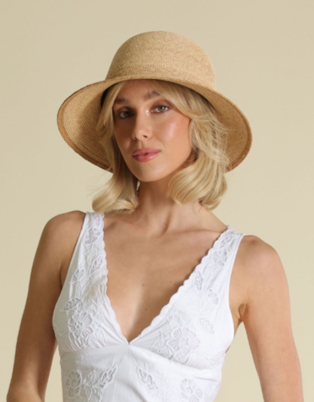 Morgan & Taylor - Damaris Bucket Hat in Natural