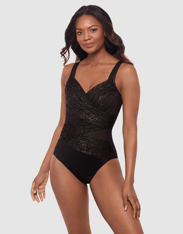 Miraclesuit Swimwear  - Brillante Madero Underwired Shaping Swimsuit
