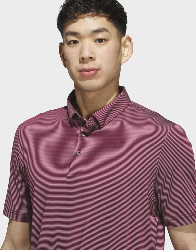 adidas Performance - ULTIMATE365+ PENCIL STRIPE CLIMACOOL POLO SHIRT Mens