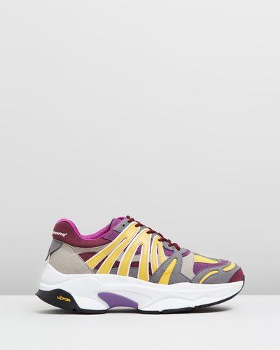 Vibram Sole Contrasted Sneakers