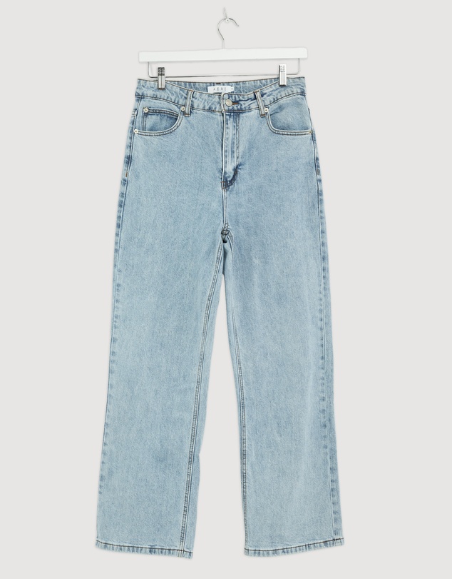 Revibe - Repaired AERE High Rise Stretch Straight Jeans - AU 12