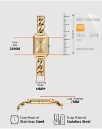 Fossil - Raquel Gold Tone Analogue Watch