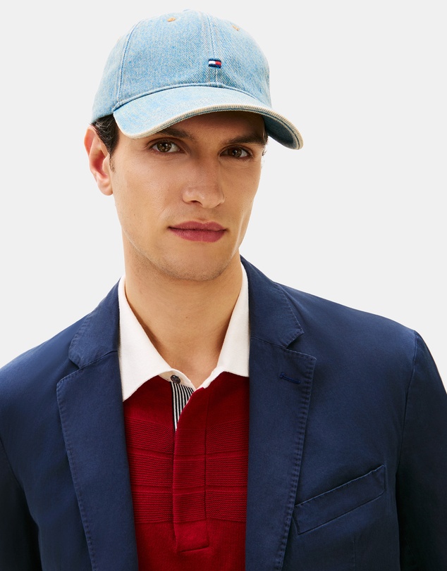 Tommy Hilfiger - TH Flag Denim 6 Panel Cap