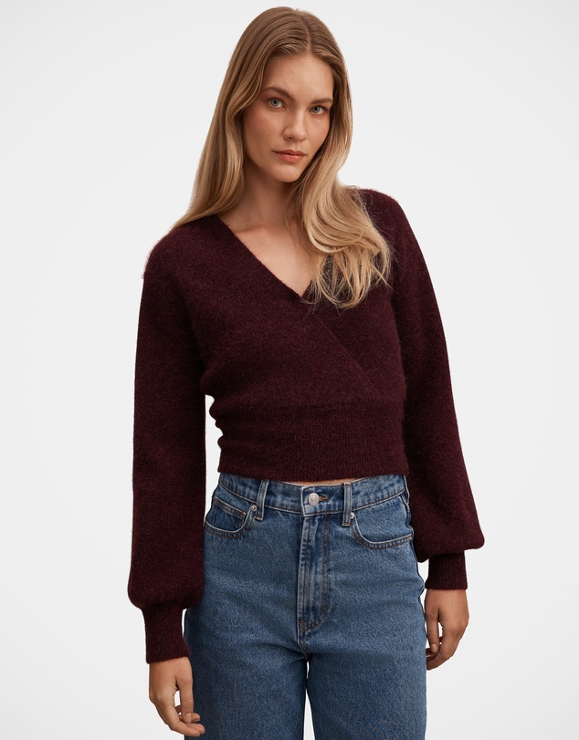Forever New - Florence Knitted Wrap Jumper
