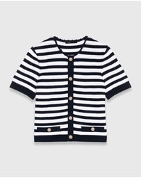 Maje - Mistripes Cardigan