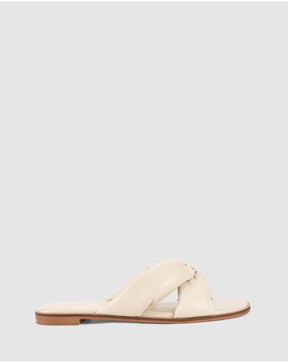 Beige Leather