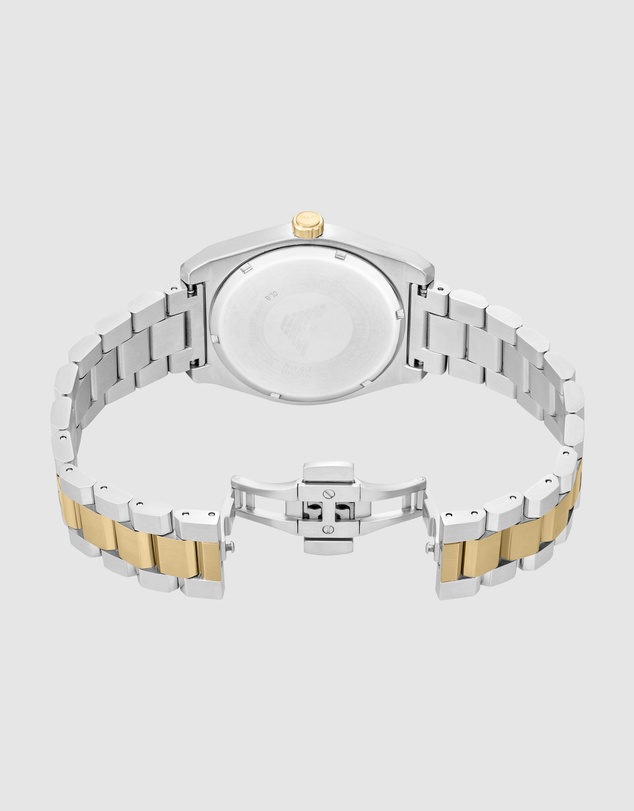 Emporio Armani - Two Tone Analogue Watch