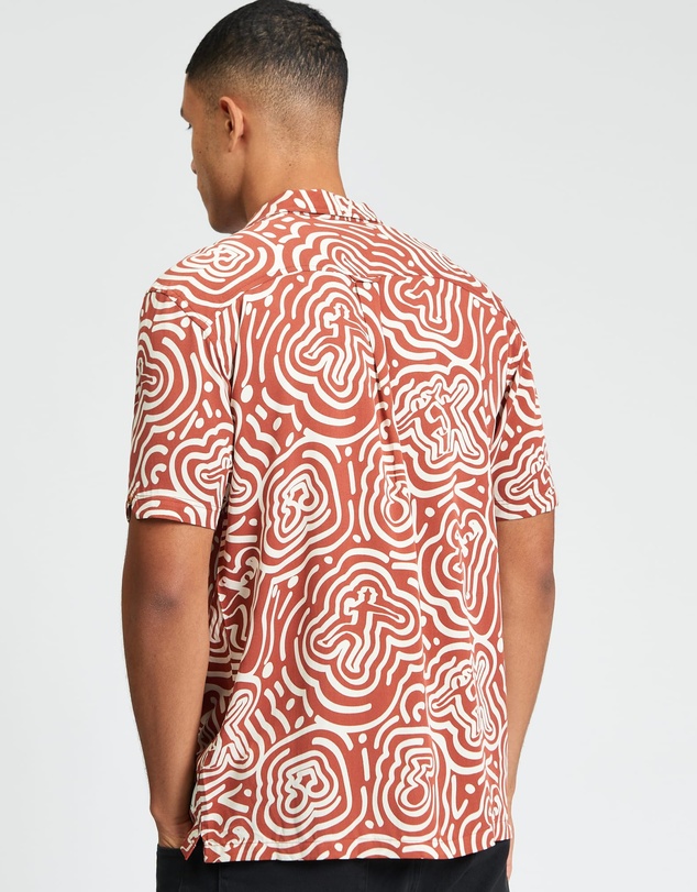 Ben Sherman - Dancer Geo Print Short Sleeve Shirt