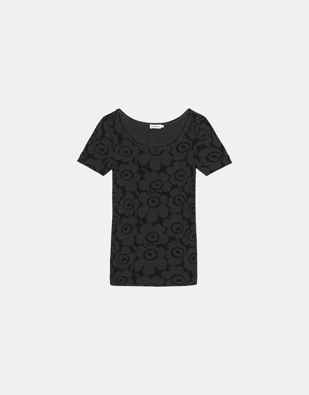 Marimekko - Liituma Unikko Wool rib t-shirt