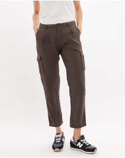 Amelius - Jordan Linen Tapered Pant