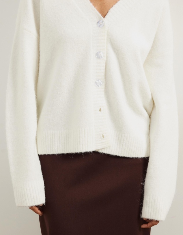 Atmos&Here - Tiana Fluffy Knit Cardigan