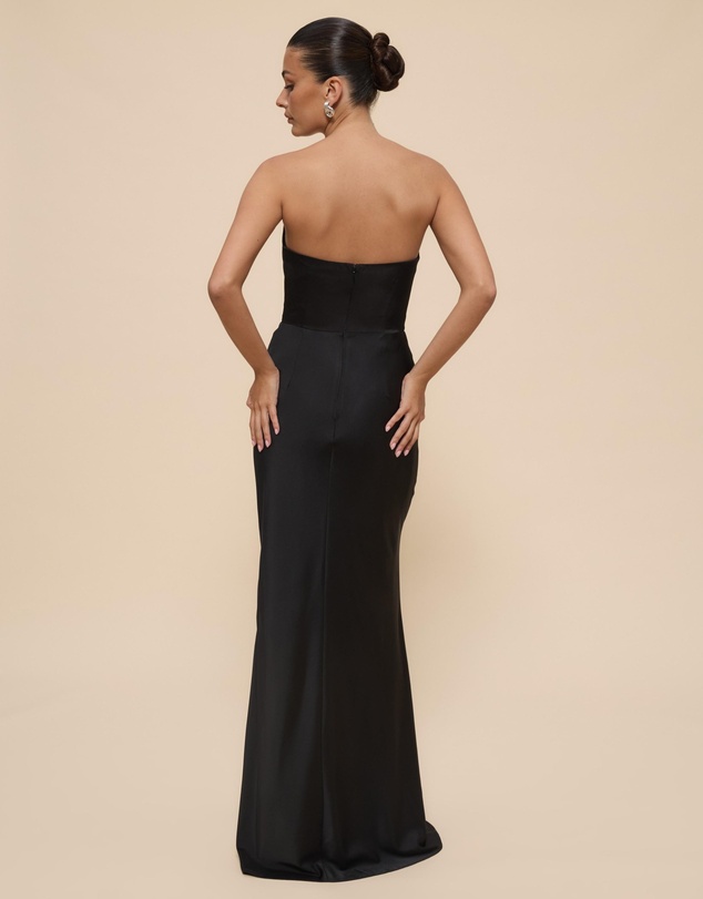 Revibe - Repaired CHANCERY Jada Strapless Corset Maxi Dress - AU 8