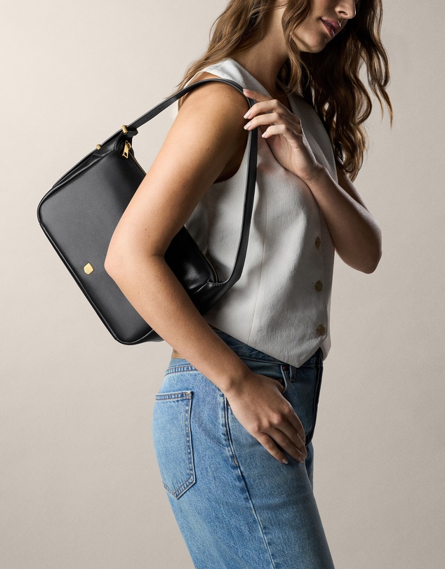Fossil - Dillon Black Shoulder Bag