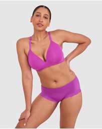 Bras N Things - NKD Shortie - Purple