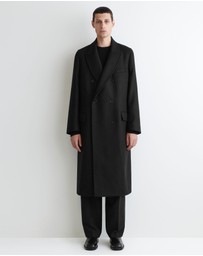 COS - Double-Breasted Wool Long Coat