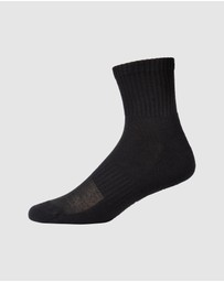 Pussyfoot - 9 Pack Unisex Sport Quarter Crew Socks