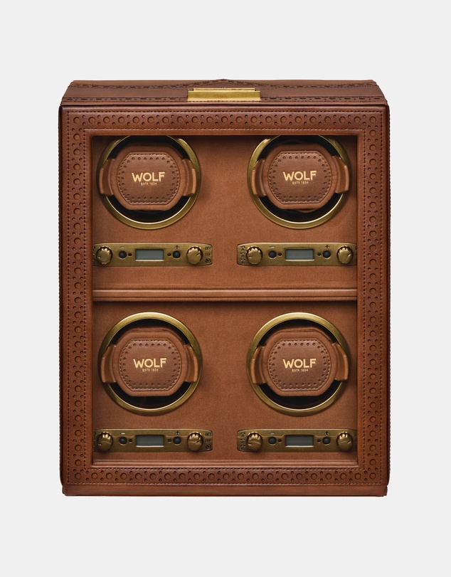 Wolf - WOLF Brogue 4 Piece Watch Winder