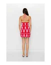 The Wolf Gang - Concha Halter Mini Dress - Cherry