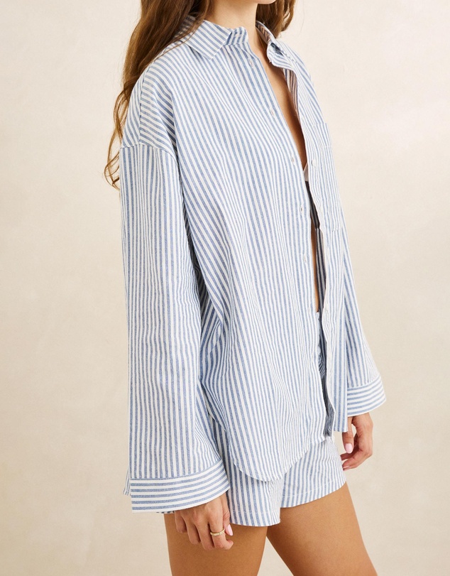 Rhythm - Vista Stripe Oversized Shirt