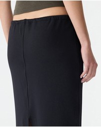 Bassike - Stretch Twill Minimal Skirt