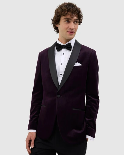Politix - Black Tie Velvet Tuxedo
