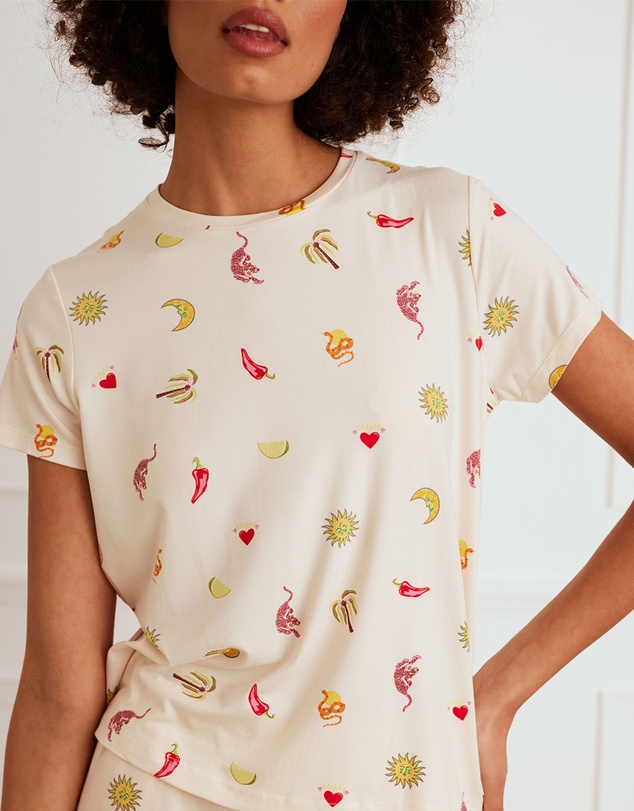 Chelsea Peers - Desert Icons Print Short Pyjama Set