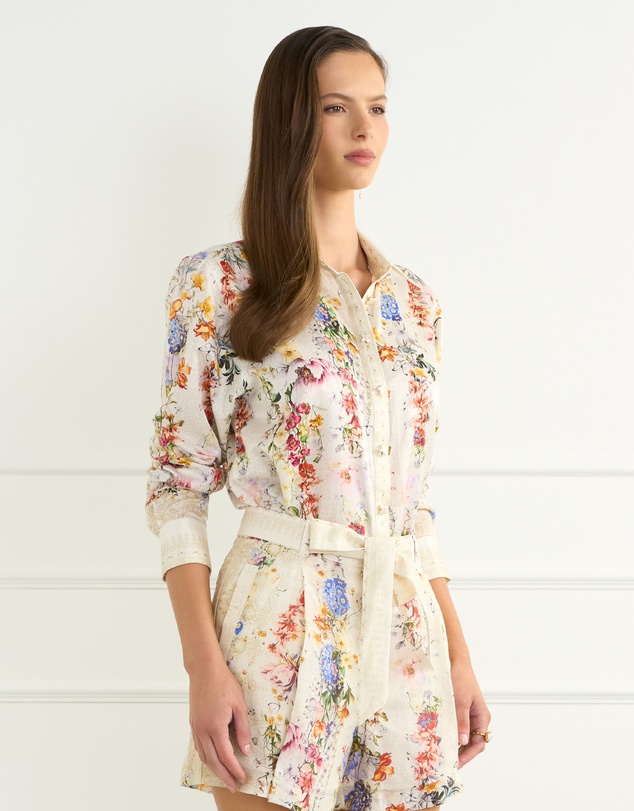 Aqua Blu Australia - Flores Eli Long Sleeve Shirt