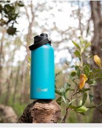 Tolu Australia - 1L Insulated Blue Bottle for Adventurers