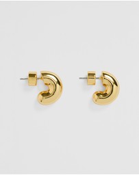 Country Road - Small Round Hoop Earring