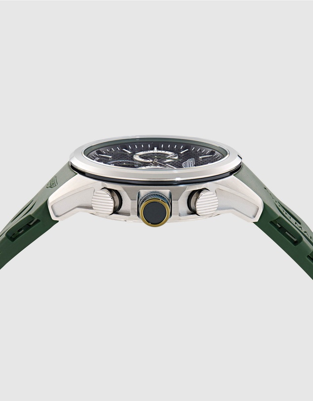 Aston Martin - HLC Chronograph Solar Bertelli Green Silicone Strap Watch