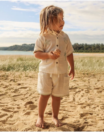 Kynd Baby - Woven Short in Pristine