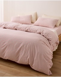 Sheet Society - Leo Washed Cotton Quilt Cover Set