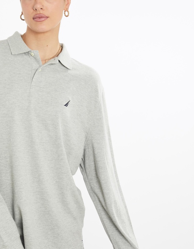 Vintage by The Real Deal - Pre Loved - Vintage Nautica Long Sleeve Polo Shirt