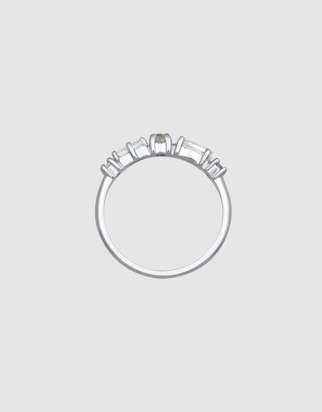 Elli Jewelry - Ring Gemstone Party 925 Sterling Silver