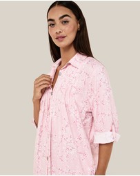 Papinelle - Cheri Blossom Cosy Pleat Front Nightie